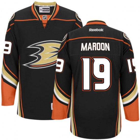 Adult Premier Anaheim Ducks Patrick Maroon Black Team Color Official ...