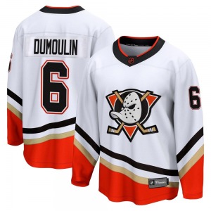 Adult Breakaway Anaheim Ducks Brian Dumoulin White Special Edition 2.0 Official Fanatics Branded Jersey