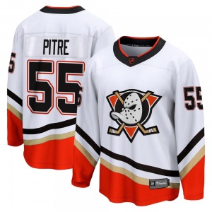 Adult Breakaway Anaheim Ducks Coulson Pitre White Special Edition 2.0 Official Fanatics Branded Jersey