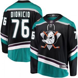 Adult Breakaway Anaheim Ducks Rodwin Dionicio Black Alternate Official Fanatics Branded Jersey