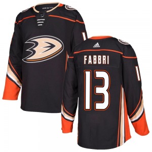 Youth Authentic Anaheim Ducks Robby Fabbri Black Home Official Adidas Jersey