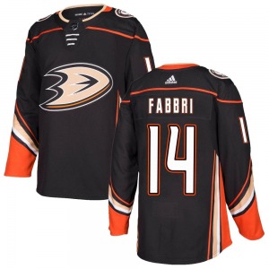 Youth Authentic Anaheim Ducks Robby Fabbri Black Home Official Adidas Jersey