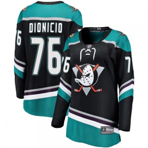 Women's Breakaway Anaheim Ducks Rodwin Dionicio Black Alternate Official Fanatics Branded Jersey