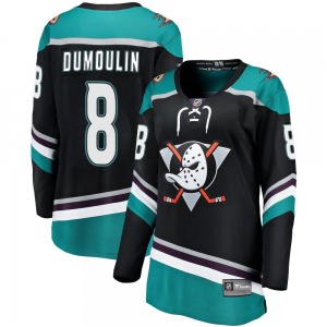 Women's Breakaway Anaheim Ducks Brian Dumoulin Black Alternate Official Fanatics Branded Jersey