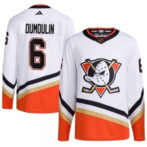 Youth Authentic Anaheim Ducks Brian Dumoulin White Reverse Retro 2.0 Official Adidas Jersey