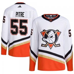 Youth Authentic Anaheim Ducks Coulson Pitre White Reverse Retro 2.0 Official Adidas Jersey