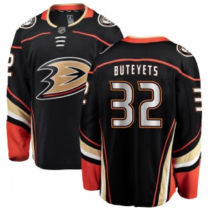 Youth Breakaway Anaheim Ducks Vyacheslav Buteyets Black Home Official Fanatics Branded Jersey