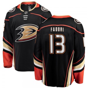 Youth Breakaway Anaheim Ducks Robby Fabbri Black Home Official Fanatics Branded Jersey